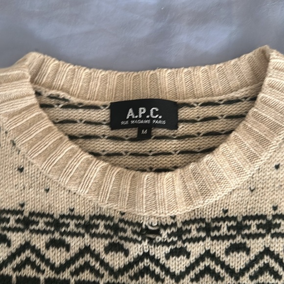 APC sweater medium vintage - Picture 2 of 3